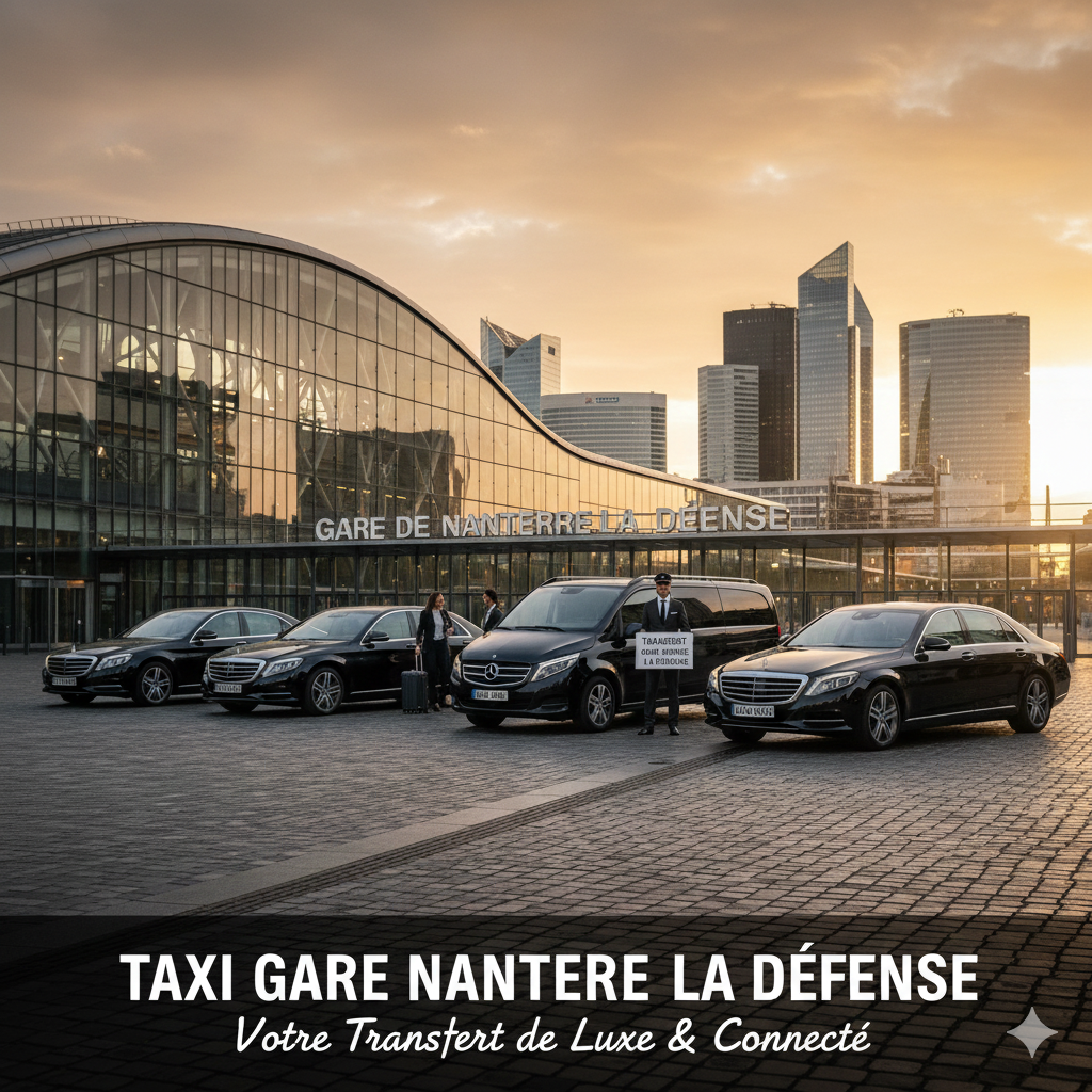 Taxi Gare de Nanterre La Défense
